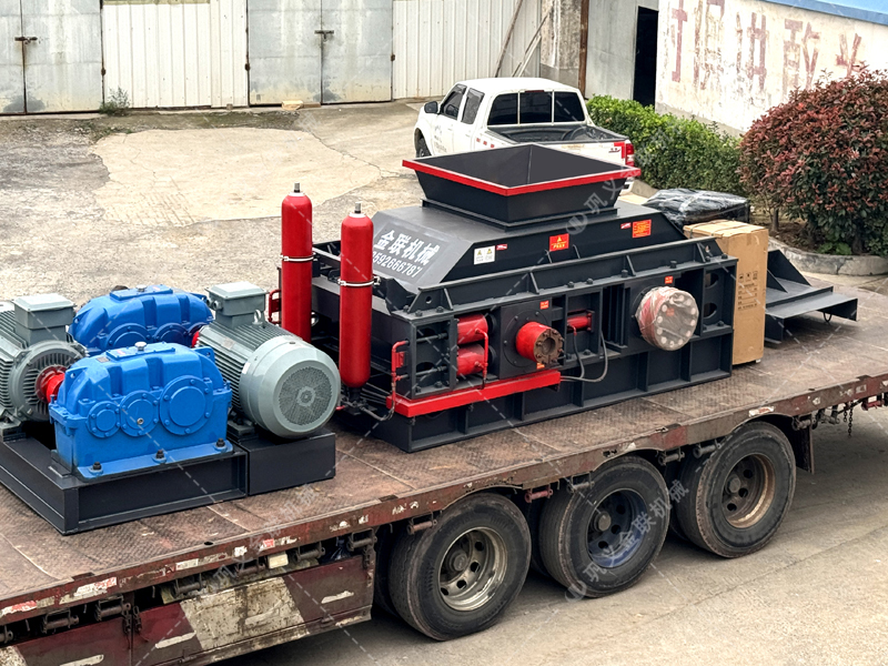 時產(chǎn) 100 噸的液壓對輥設備怎么選？金聯(lián)機械工程師專業(yè)建議